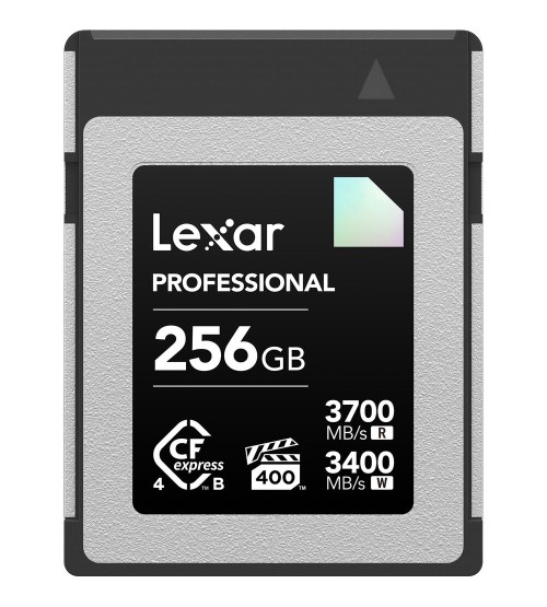 Lexar 256GB Professional DIAMOND CFexpress 4.0 Type B Memory Card LEXAR LCXEXD4256G-RNENG